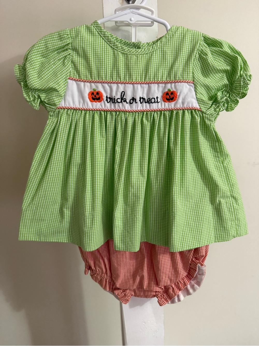 Little Bear Smocks Halloween Outfit